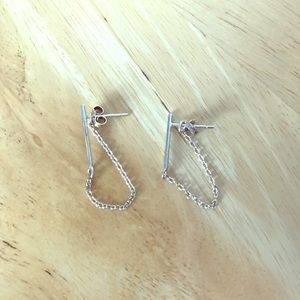 Silver Minimalist Earrings
